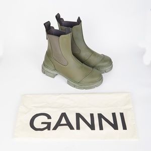 Ganni Recycled Rubber City Boot